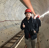 CUHK students learn about mainland high speed rail and metro systems at construction sites (provided by participants of the winter programme organized by Southwest Jiaotong University)